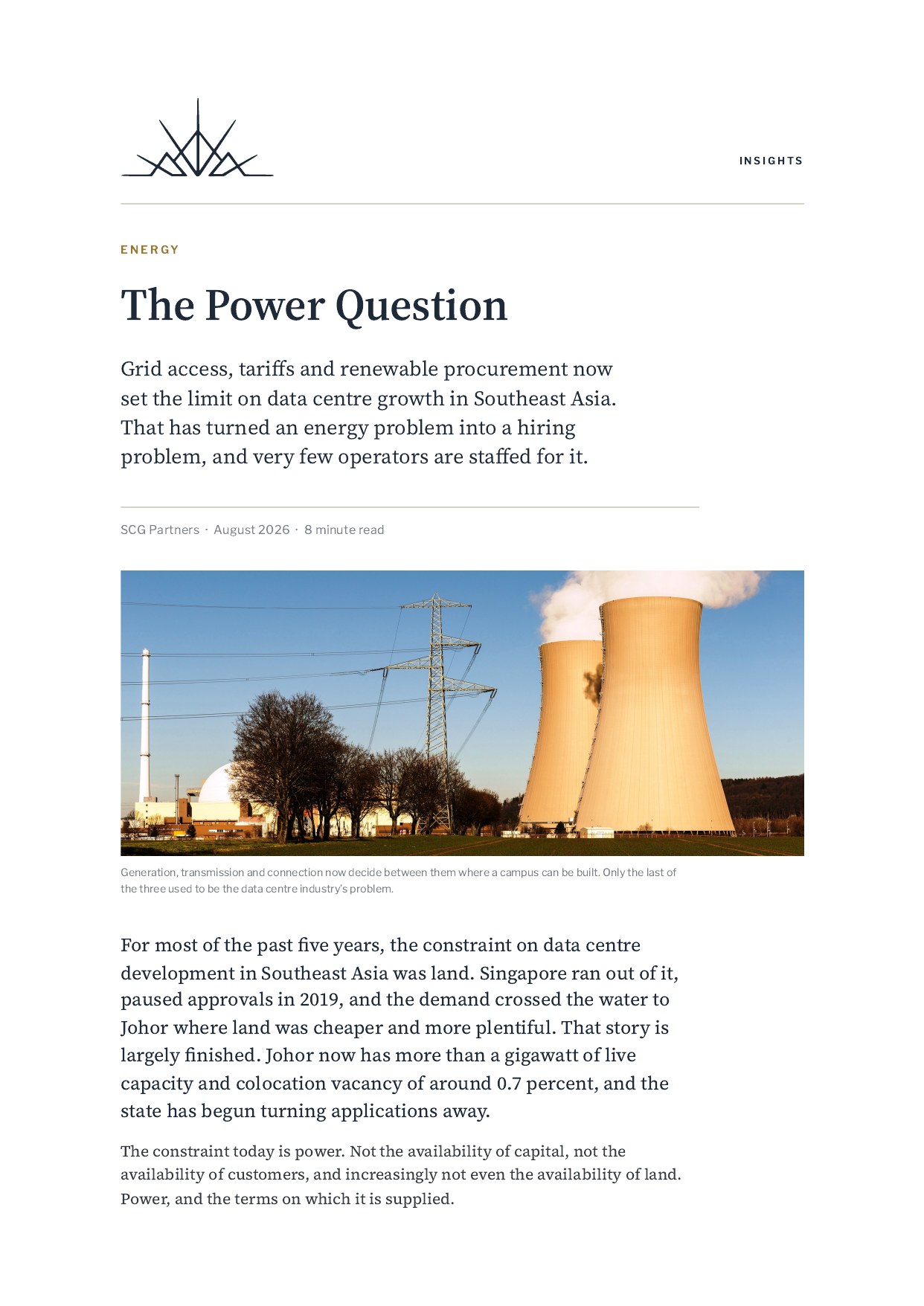 The Power Question cover page