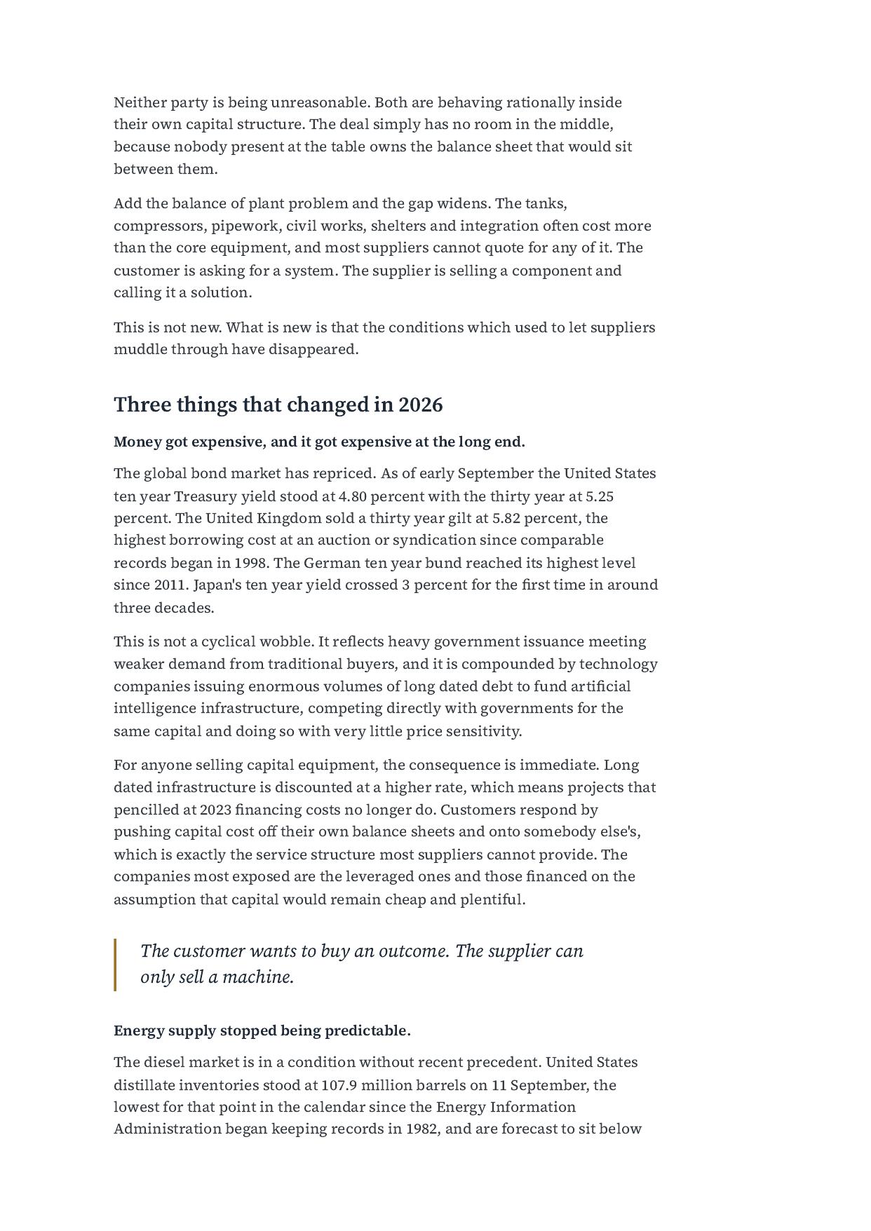 Selling Into a Market That Cannot Pay You, page 3 of 8