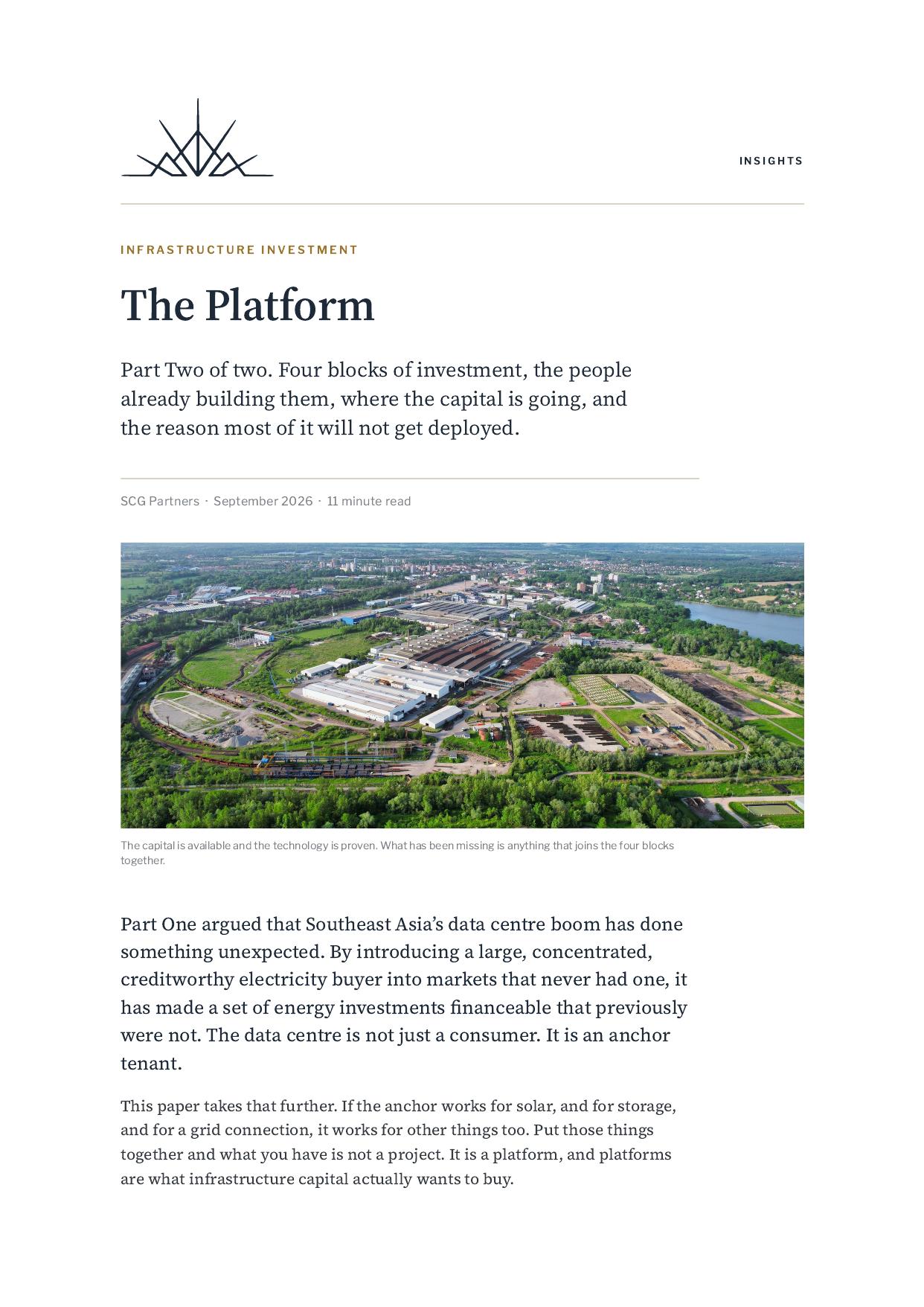 The Platform cover page